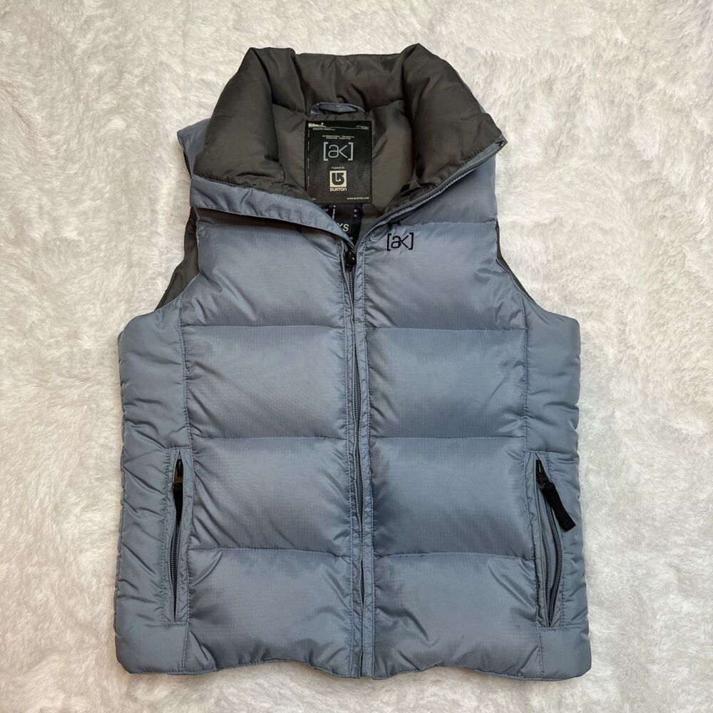 Burton AK Down Quilted Outdoor Ski Puffer Vest